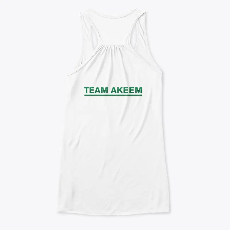 Team Akeem White Apparel