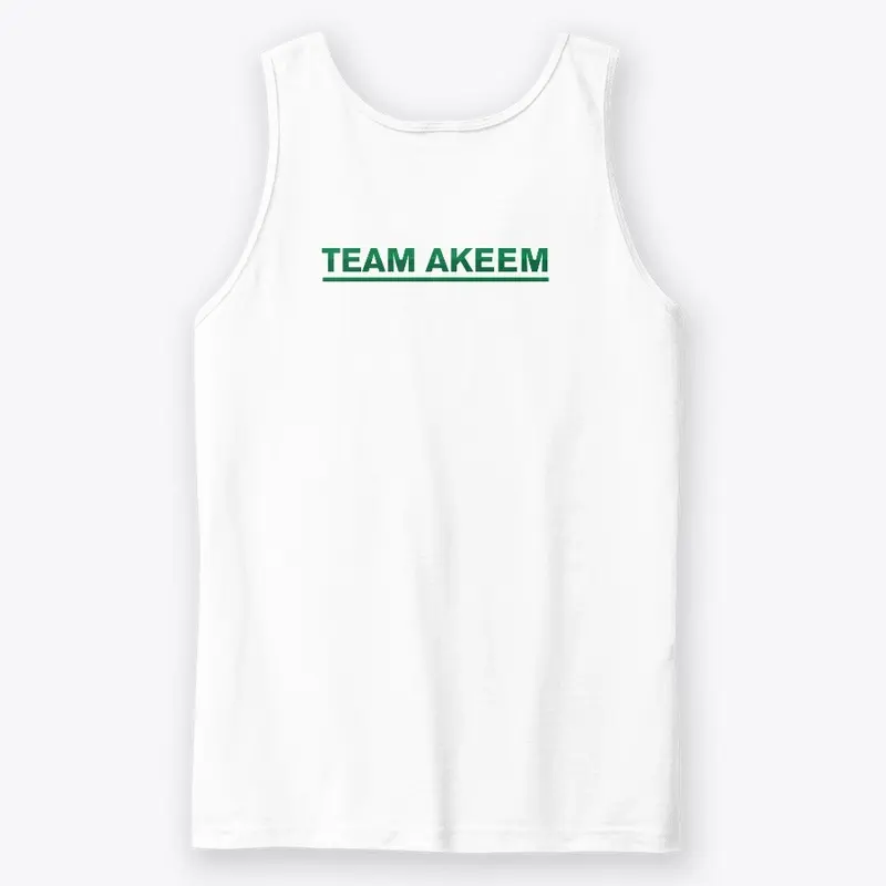 Team Akeem White Apparel