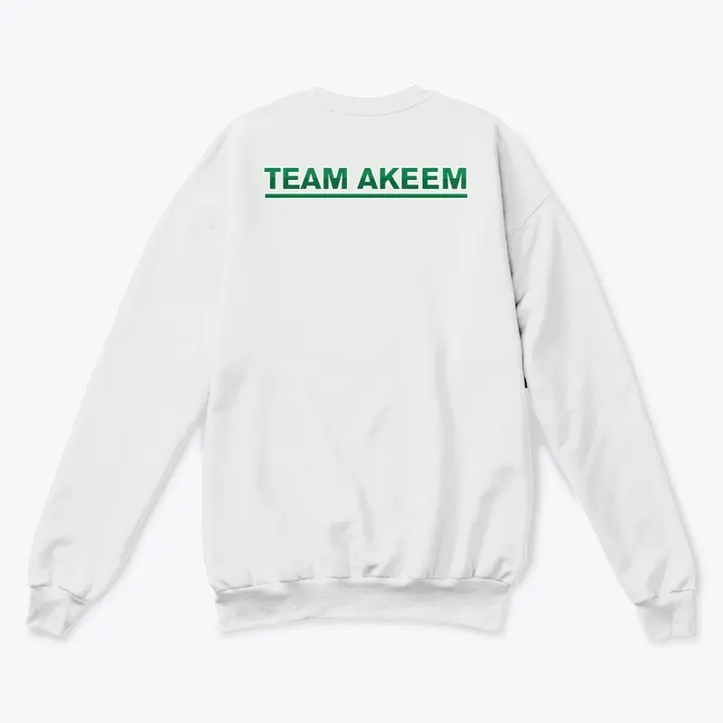 Team Akeem White Apparel