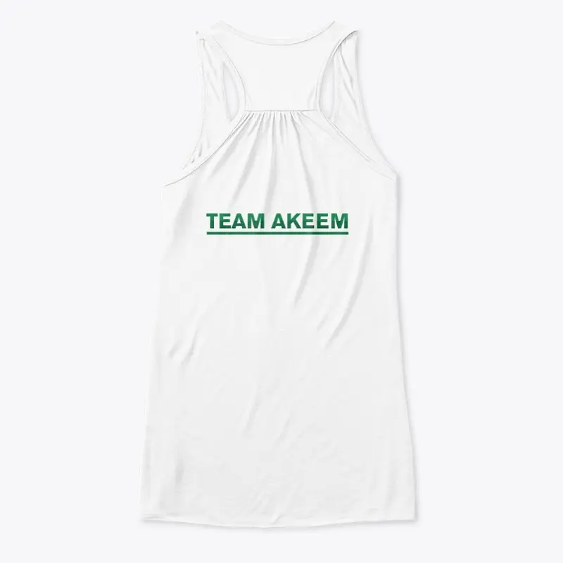 Team Akeem White Apparel