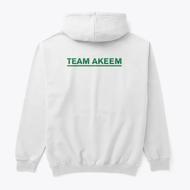 Team Akeem White Apparel